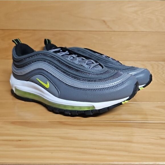 Nike Air Max 97 Size 9 Smoke Grey Volt White Black Running Shoe DJ6885-001 main image 6